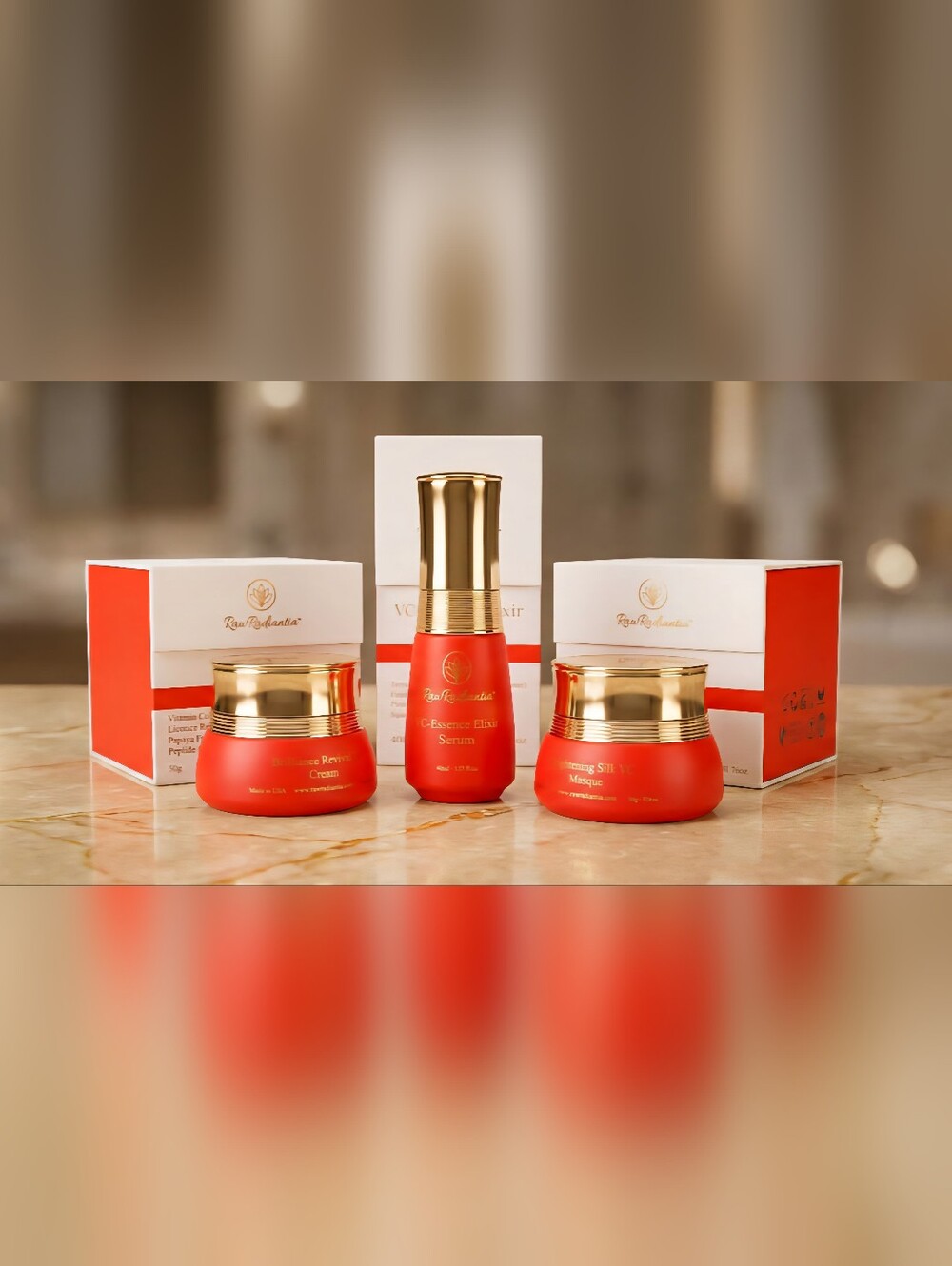 Brilliance VC Radiance Ritual – White with Red Accent